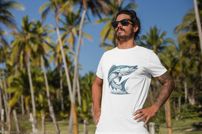 Fishing Enthusiast T-Shirt, Graphic Tee for Anglers, Casual Wear, Gift for Fishermen, Fishing Trip Apparel, Retro Comfort Colors