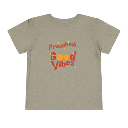 Preschool Good Vibes T-Shirt, Cute Kids T-Shirt, Preschool Outfit, Playdate Apparel, Summer Wear, Birthday Gift, Back to School Wear