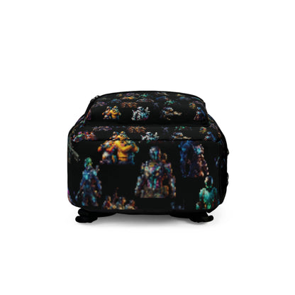 Game Characters Backpack for Kids, Gamer Bag, School Backpack, Gamer Wilderness Adventure Pack, Birthday Gift, Back to School Apparel