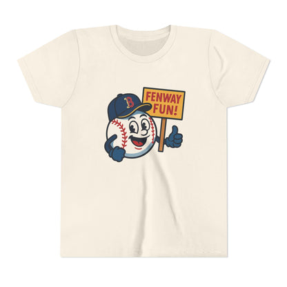 Boston Fenway Fun Youth Tee, Baseball Shirt, Kids Sports Apparel, Gift for Sports Fans, Birthday Present for Boys, Back to School Apparel