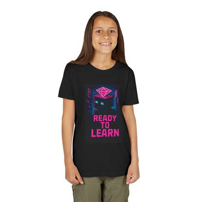 Youth Minecraft Inspired Tee - Ready to Learn, Gamer Shirt, Back To School Student Tee, First Day Of Back to School Shirts for Boys & Girls