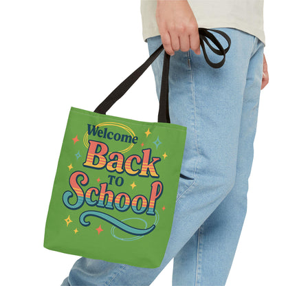 Back to School Tote Bag - Stylish Carryall for Students, School Events, College, Eco-Friendly, Gift for Teacher Appreciation Back to School