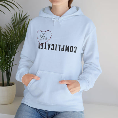 Complicated Love Unisex Hoodie | Cozy Layer for Every Season, Perfect Gift for Couples, Valentine's Day, Birthday, and Casual Wear