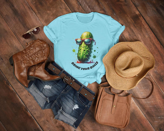 Pickleball Shirt, Funny Pickleball Tee, Bring Your Pickleball T-Shirt, Summer Vibe, Simple Outdoor Tee, Soft Everyday Comfort Colors Wear
