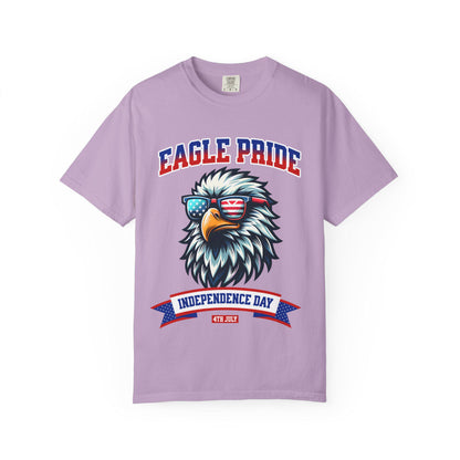 American Eagle 4th of July T-Shirt, Men and Women Garment-Dyed July 4th Tee, Summer BBQ, Independence Day, Red White Blue, Comfort Colors.