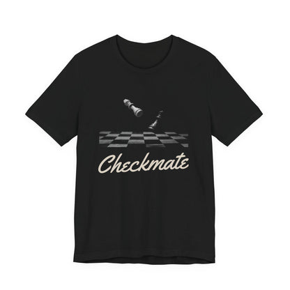 Chess Checkmate Unisex Tee - Perfect Gift for Gamers, Chess Lovers, Casual Wear, Competitions, and Game Nights