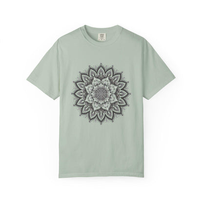 Mandala Graphic Tee, Meditation Spiritual Shirt, Neodiverse Astro Celestial Neo-Soul Tee, Boho Tee, Hippie Minimalist Gifts, Comfort Colors