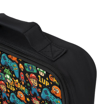 Video Game Lunch Bag - Perfect for Back to School, Picnics, and Playdates, Gamer Enthusiast Lunch Bag, School Lunch Bag for Girls & Boys