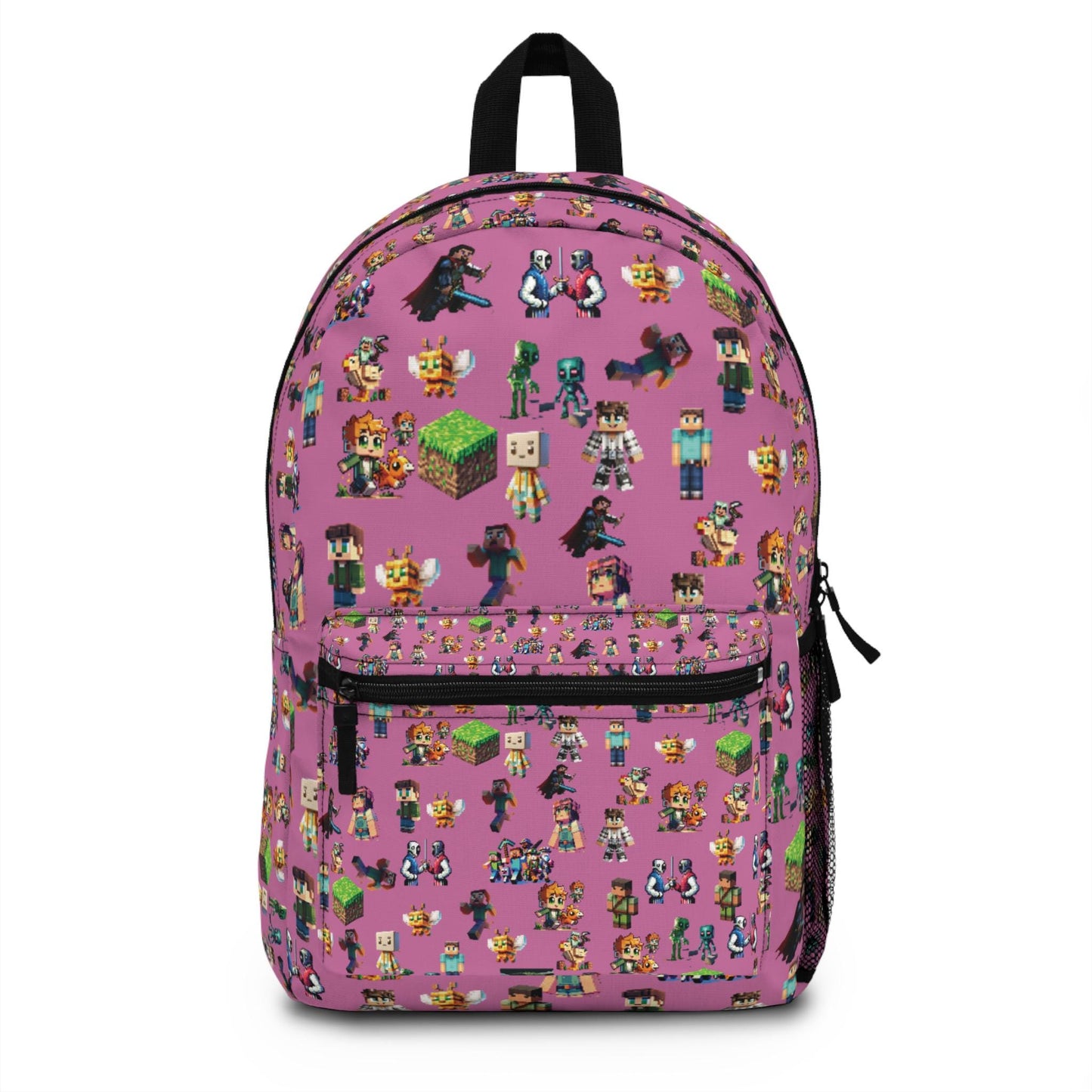 Game Characters Backpack for Kids, Gamer Bag, School Backpack, Gamer Wilderness Adventure Pack, Birthday Gift, Back to School Apparel