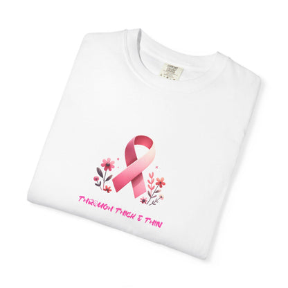 Breast Cancer Awareness T-Shirt, Supportive Tee, Gift for Her, Pink Ribbon Shirt, Advocacy Apparel