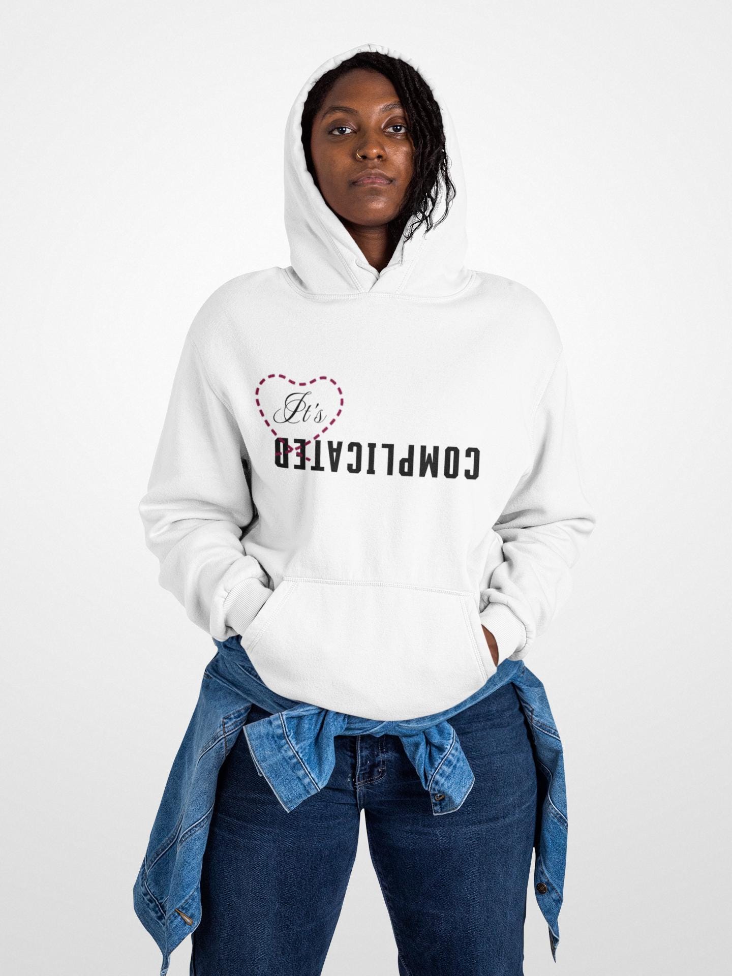 Complicated Love Unisex Hoodie | Cozy Layer for Every Season, Perfect Gift for Couples, Valentine's Day, Birthday, and Casual Wear