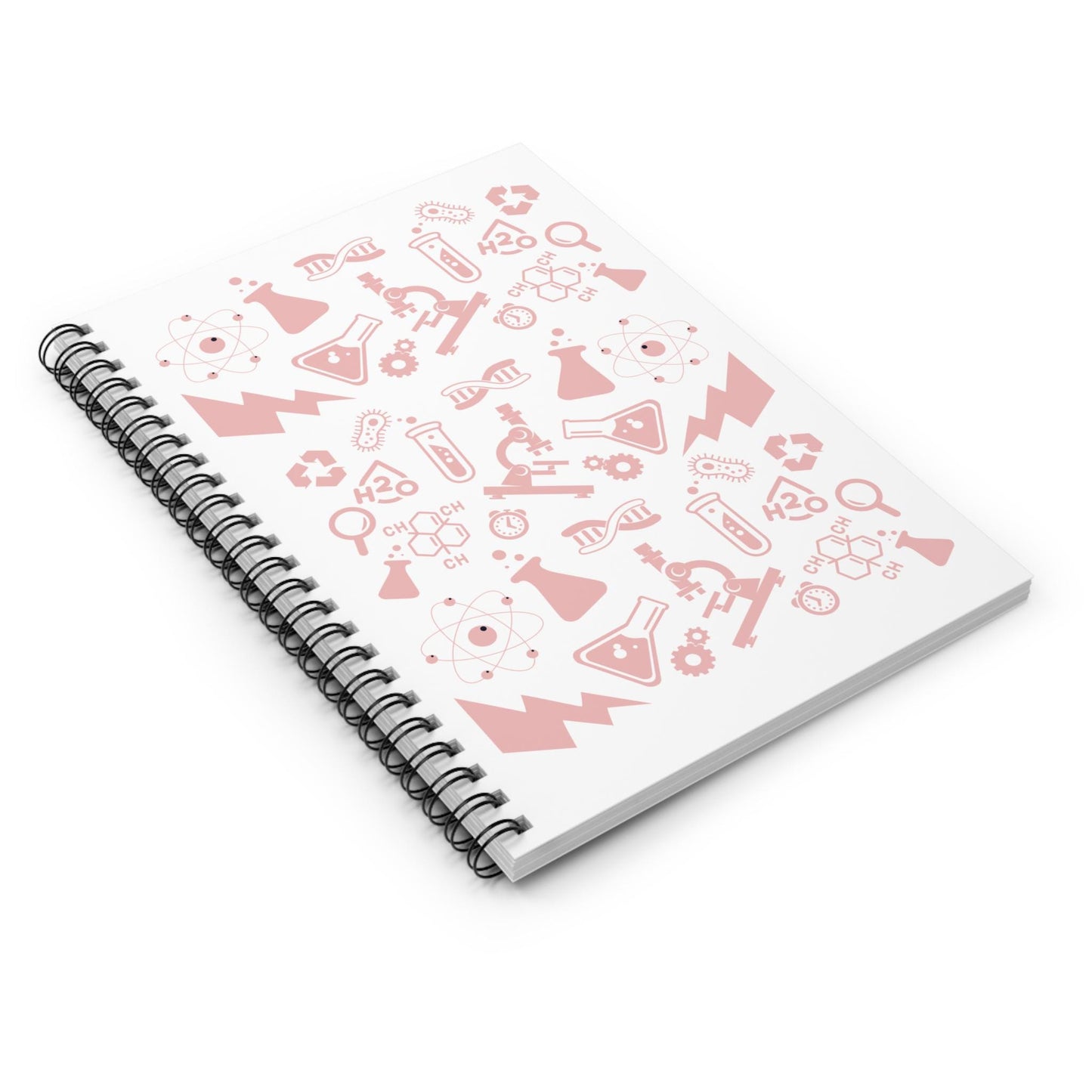 Cute Science-Themed Spiral Notebook - Perfect for Students & Science Lovers, Gift for Back to School, Journaling, Note-taking, Study [...]