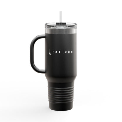 Insulated Travel Tumbler with Straw - Perfect for Coffee Lovers, Hot Beverages, Road Trips, Office Use, & Travel, Summer Day Tumbler