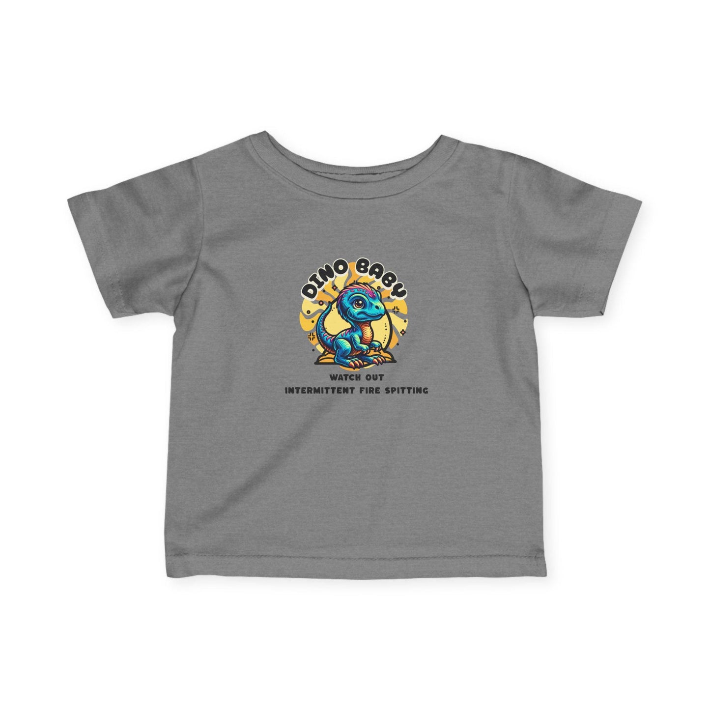 Dino Baby Tee - Cute Infant Shirt, Baby Gift, Toddler Clothes, Dino Lover Apparel, Fun Children's T-Shirt