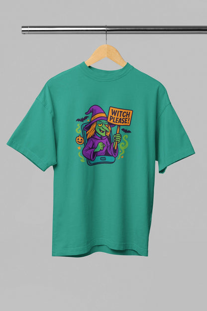 Halloween Witch Youth Tee, Spooky Trick or Treat, Kids Halloween Apparel, Witch Please Graphic Tee, Back to School Apparel for Boys & Girls