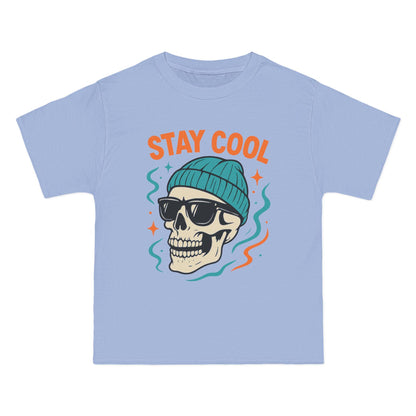 Cool Skull Graphic Tee - Unisex Short Sleeve T-Shirt, Edgy Streetwear, Fun Casualwear, Perfect Gift for Skater Friends, Stay Cool Design