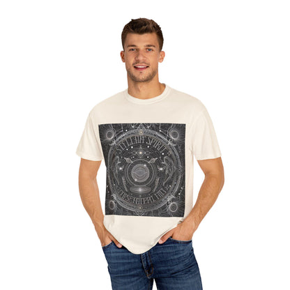 Cosmic Spirit Boho T-Shirt - Stylish Unisex Tee for Music Lovers, Astrology Fans, Spiritual Seekers, Yoga, Meditation, Stellar Spirit