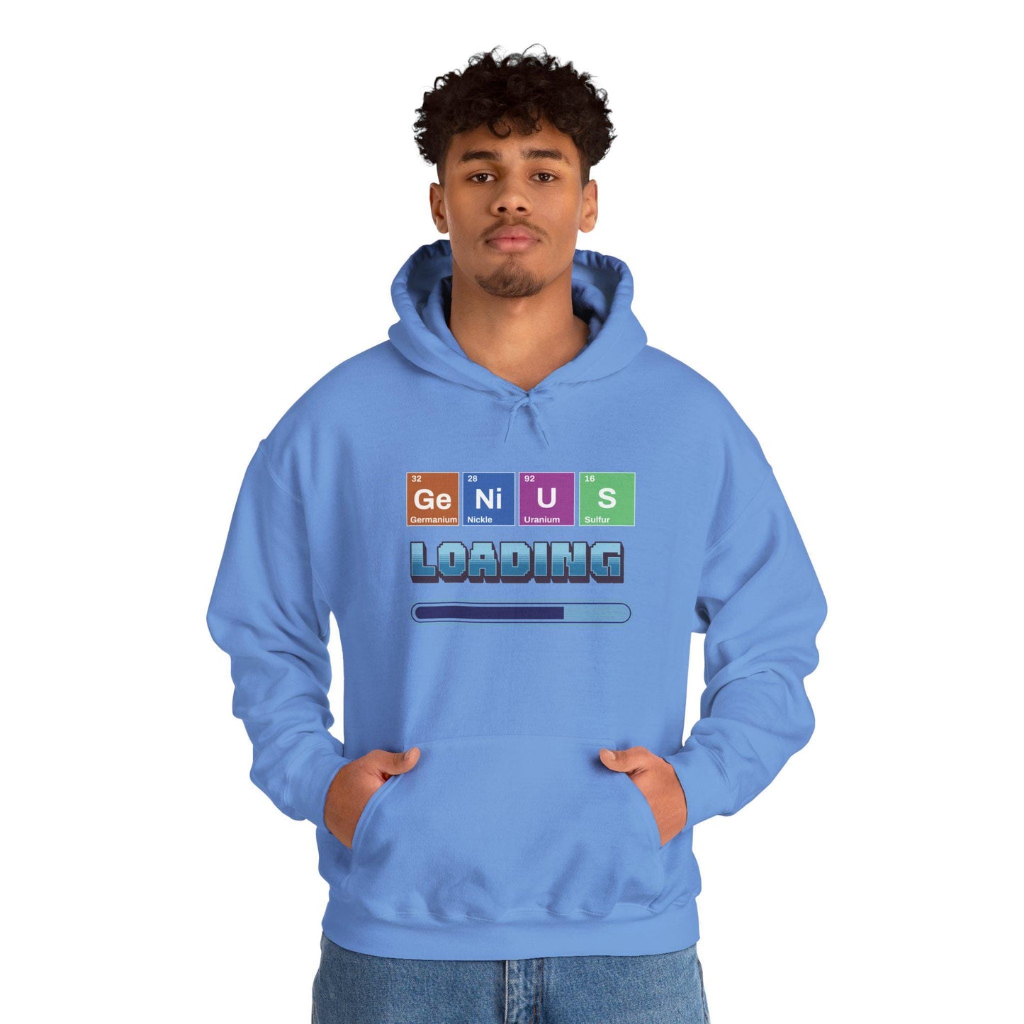 Genius Loading Graphic Sweatshirt, Funny Science Teacher Gift, Back to School Hoodie, Comfort Colors Casual Wear, Nerdy Back to School Top