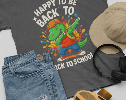 Back to School Dinosaur T-Shirt